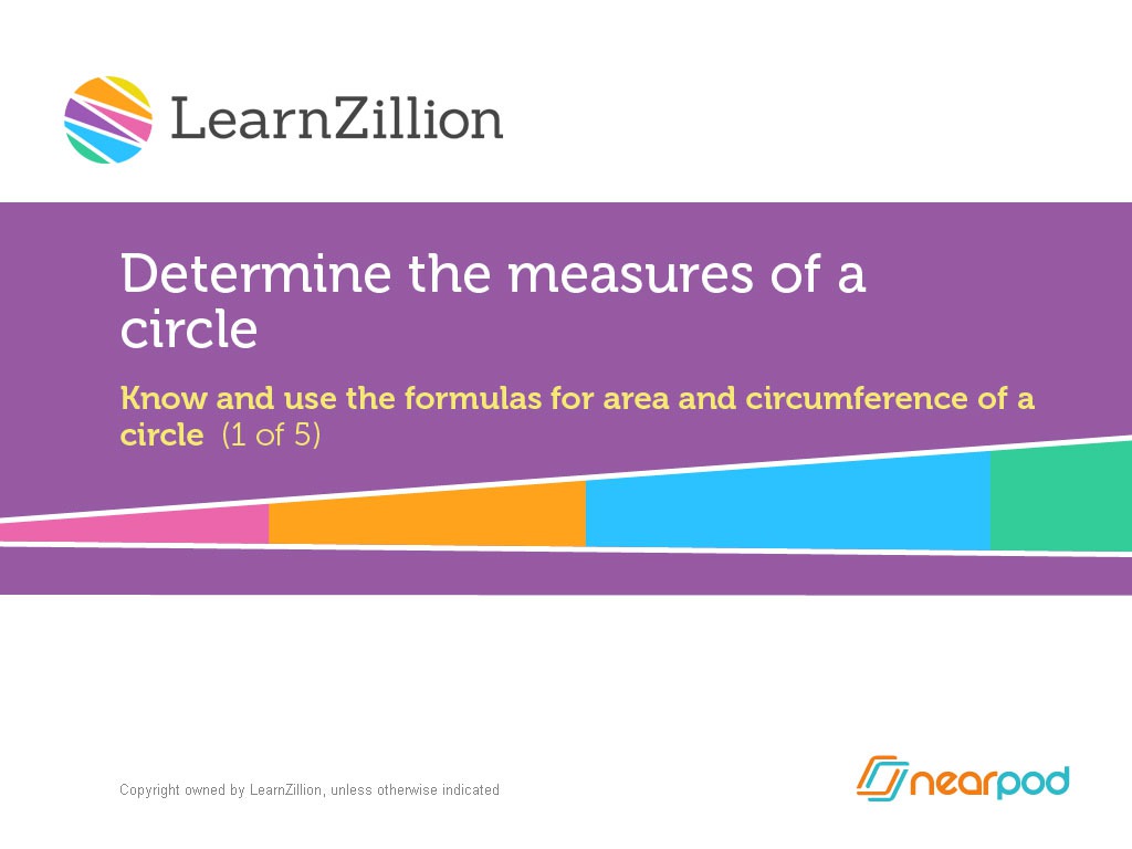 Determine The Measures Of A Circle