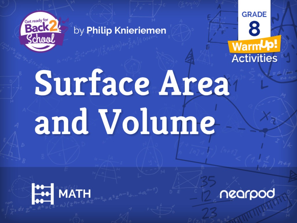 Surface Area And Volume
