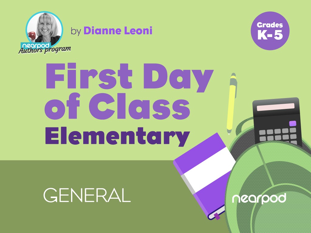 First Day Of Class Elementary 