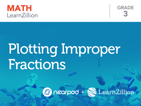 Identify a fraction as a point on a number line