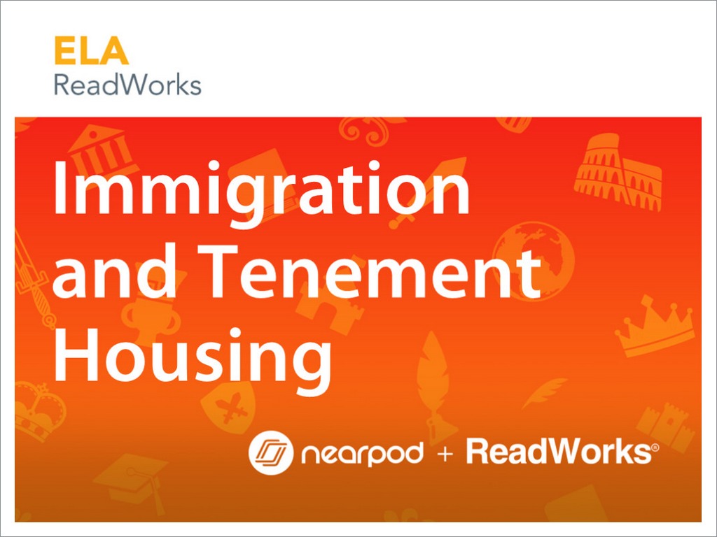 Immigration and Tenement Housing