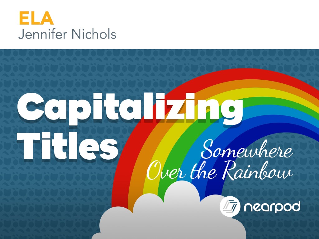 Capitalizing titles