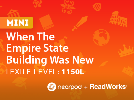 Mini When The Empire State Building Was New