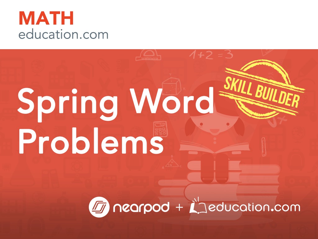 Spring Word Problems