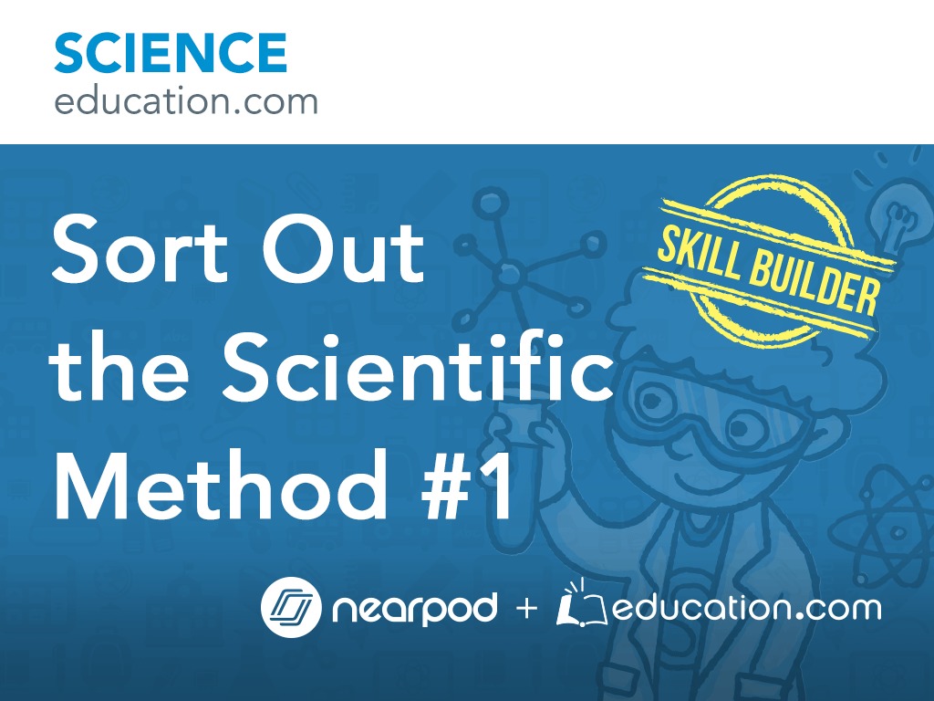 Sort Out The Scientific Method 1