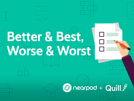 Better Best Worse Worst Adjectives Better Best Worse Worst Adjectives