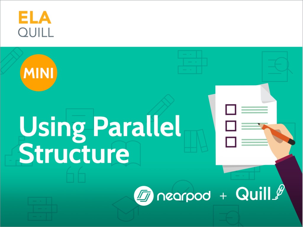 Using Parallel Structure
