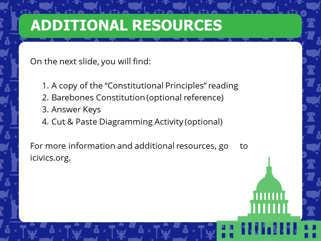 Nearpod Throughout Constitutional Principles Worksheet Answers