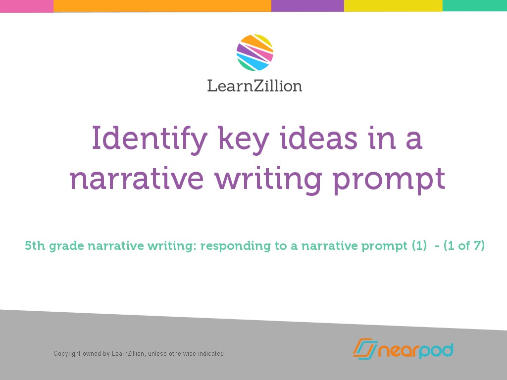 narrative essay prompt