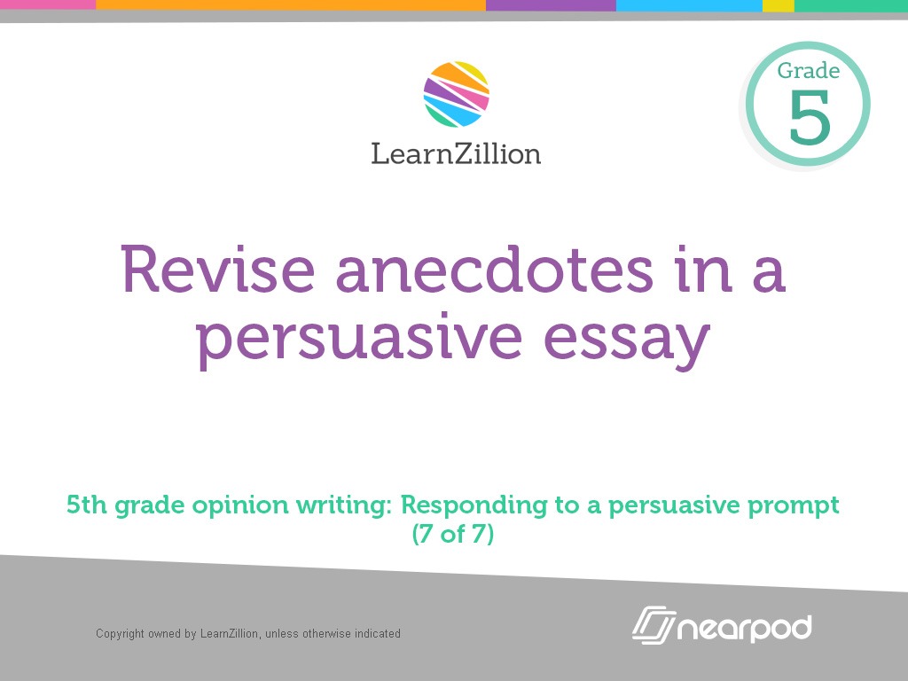 Examples of persuasive writing picture